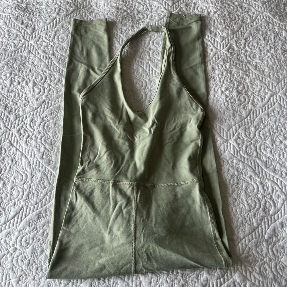 Aritzia Wilfred Jumpsuit Romper Halter Neck Lounge